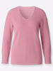 WITT WEIDEN V-Ausschnitt-Pullover in altrosa