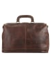 X-ZONE Reisetasche echt Leder in cognac