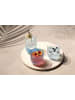 like. by Villeroy & Boch 4er Set Wasser- und Longdrinkglas-Set Like Confetti in Blau in blau