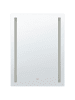 Beliani Badezimmerspiegel MARTINET in Silber - (W) 70 x (H) 90 x (L) 4 cm
