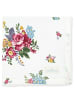 Greengate Stoffserviette mit Spitze ELINA Weiß mit Blumen