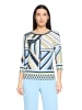 Betty Barclay Basic Shirt mit Print in Blau/Grün