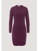 Hessnatur Hessnatur Strickkleid Regular aus Bio-Schurwolle mit Cashmere in fuchsia