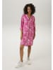 Aniston CASUAL Sommerkleid in pink-weiß-rosa-rose