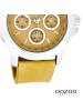 Oozoo Analog-Armbanduhr Oozoo Timepieces gelb groß (ca. 40mm)