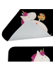 Mr. & Mrs. Panda Badteppich Einhorn Künstler ohne Spruch in Schwarz