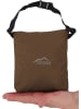 Normani Outdoor Sports Regenponcho Cherrapunji in Oliv/Braun
