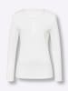 Sieh an! Langarmshirt in ecru