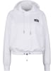 Fila Hoodie "Burdur Cropped Hoody" in Weiß