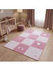 KADIMA DESIGN Teppich Kinder Flachgewebe Prinzessin Polyamid rutschfest Spielzimmer