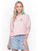 IZIA Women Sweatshirt in Light Rose