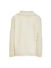 CARNEA Damen Strickjacke in Wollweiss