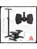 COSTWAY Stepper mit Lenker in Schwarz