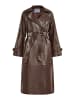 DreiMaster Damen Mantel in Dunkelbraun