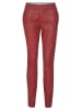Diesel Lederhose für Damen in rot