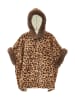 osha Damen Poncho in Braun