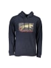 cavalli CLASS Blaues Baumwoll-Sweatshirt