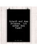 Mr. & Mrs. Panda Poster Problem auf den Prinzen.... mit Spruch in Schwarz