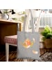 Mr. & Mrs. Panda Schultasche Rotkehlchen Federn ohne Spruch in Light Grey