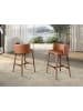 Angel Cerdá Hocker 4158 in Braun/Walnuss – (B)53 x (H)84 x (T)51 cm