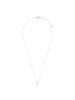Lucardi 375 Gold Halskette "Buchstabe M" Buchstabe