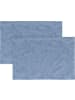 Erwin Müller Jacquard Tischset 2er-Pack Düsseldorf in rauchblau