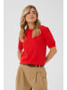 SAINT TROPEZ Strickpullover MilaSZ Classic fit in Valiant Poppy