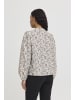 ICHI Langarm-Bluse IXHARPER Regular fit in Meteorite Flower Print