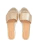 Kazar Halbschuhe Slipper in Gold