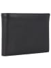 Esquire Frankfurt Geldbörse RFID Schutz Leder 12.5 cm schwarz