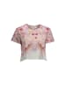 Desigual Rosa Baumwoll-T-Shirt