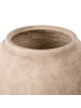 Beliani Outdoor Blumentopf ITAMOS in Beige - (W) 42 x (H) 44 x (L) 42 cm