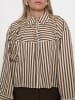 Peppercorn Shirt in Toffee Stripe