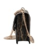 Seidenfelt Roros East-West - Umhängetasche 23 cm (black) in leo brown