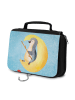 Mr. & Mrs. Panda Make-Up Tasche Pinguin Mond ohne Spruch in Eisblau