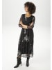 Aniston CASUAL Midikleid in anthrazit -grau-hellgrau