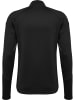 Hummel Trainingsjacke "Pro Training Half Zip" in Schwarz
