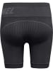 Hummel Hummel Tight Kurze Hose Hmlte Multisport Damen Dehnbarem Schnelltrocknend Nahtlosen in BLACK/CHATEAU GREY