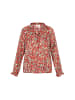 IZIA Blouse in red multicolor