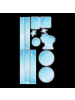 Coocazoo Reflektierendes Sticker-Set in Blue