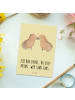 Mr. & Mrs. Panda Grußkarte Capybara Liebe mit Spruch in Gelb Pastell