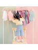 relaxdays 20x Kinderkleiderbügel in Rosa