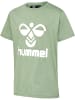 Hummel Hummel T-Shirt S/S Hmltres Kinder in HEDGE GREEN/BLACK