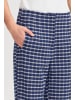 ICHI IHKATE CHECLÉ PA regular fit in Medieval Blue Check
