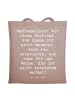 Mr. & Mrs. Panda Schultertasche Spruch Mathematiker Magie mit Sp... in Braun Pastell