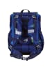DerDieDas derdiedas Schulranzen Set 5-tlg. ErgoFlex Light LED Moon Mission in blau