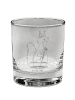 Mr. & Mrs. Panda Whisky Tumbler Eichhörnchen Blume ohne Spruch in Transparent