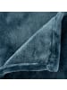 Atmosphera Créateur d'intérieur Kuscheldecke in blau