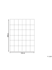 Beliani Bettdecke TELENO in Weiß - (W) 200 x (H) 5 x (L) 135 cm