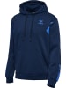 Hummel Hoodie Hmlactive Co Hoodie in DRESS BLUES